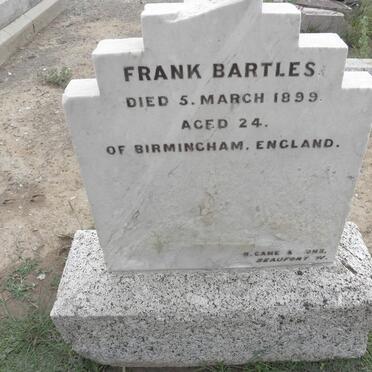 BARTLES Frank -1899