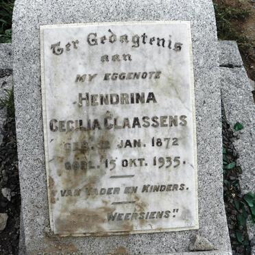 CLAASSENS Cecilia 1872-1935
