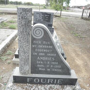 FOURIE Andries 1908-1960
