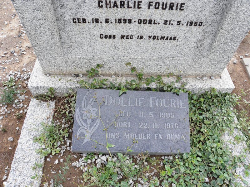 FOURIE Dollie 1905-1976