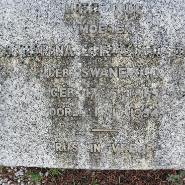 FOURIE Catharina Elizabeth 1865-1954