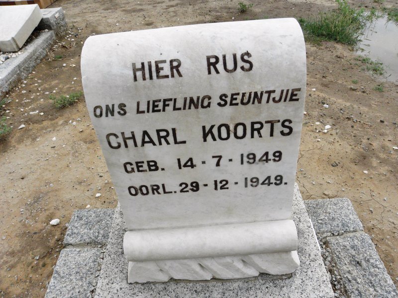 KOORTS Charl 1949-1949
