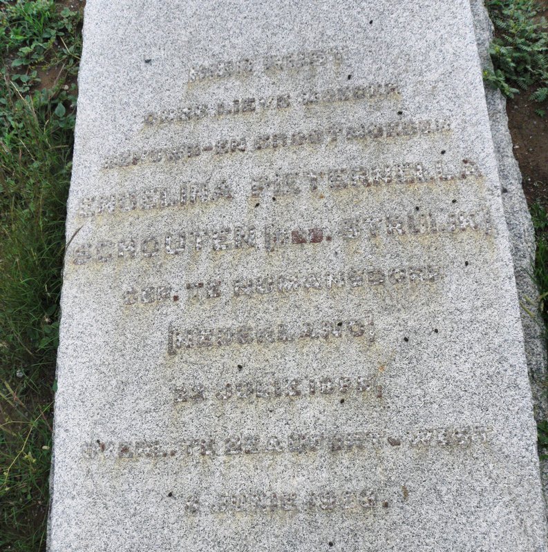 SCHOUTEN Endelina Pieternella 18??-19??