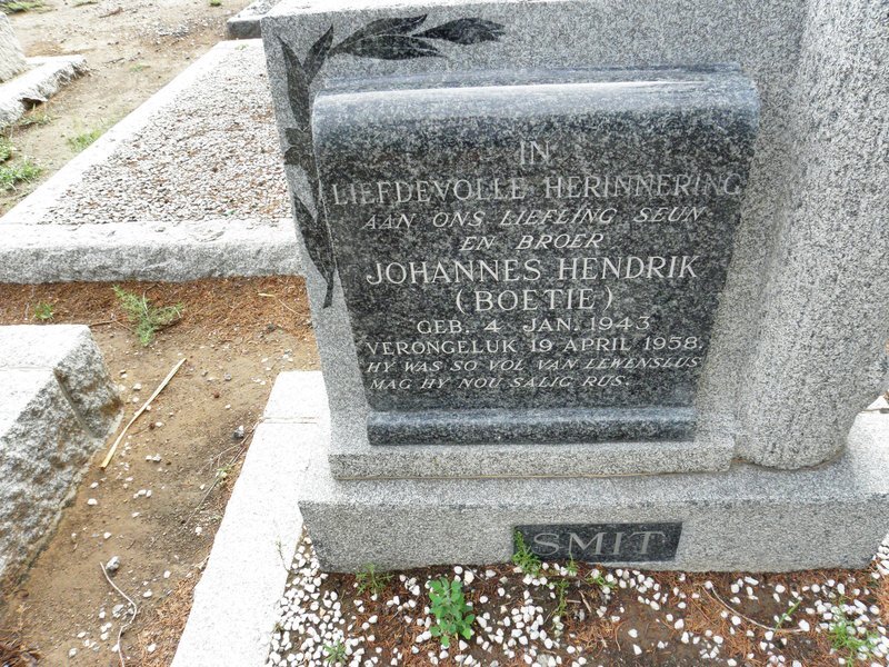 SMIT Johannes Hendrik 1943-1958