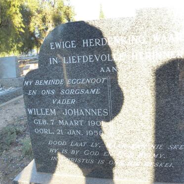 ? Willem Johannes 1901-1958