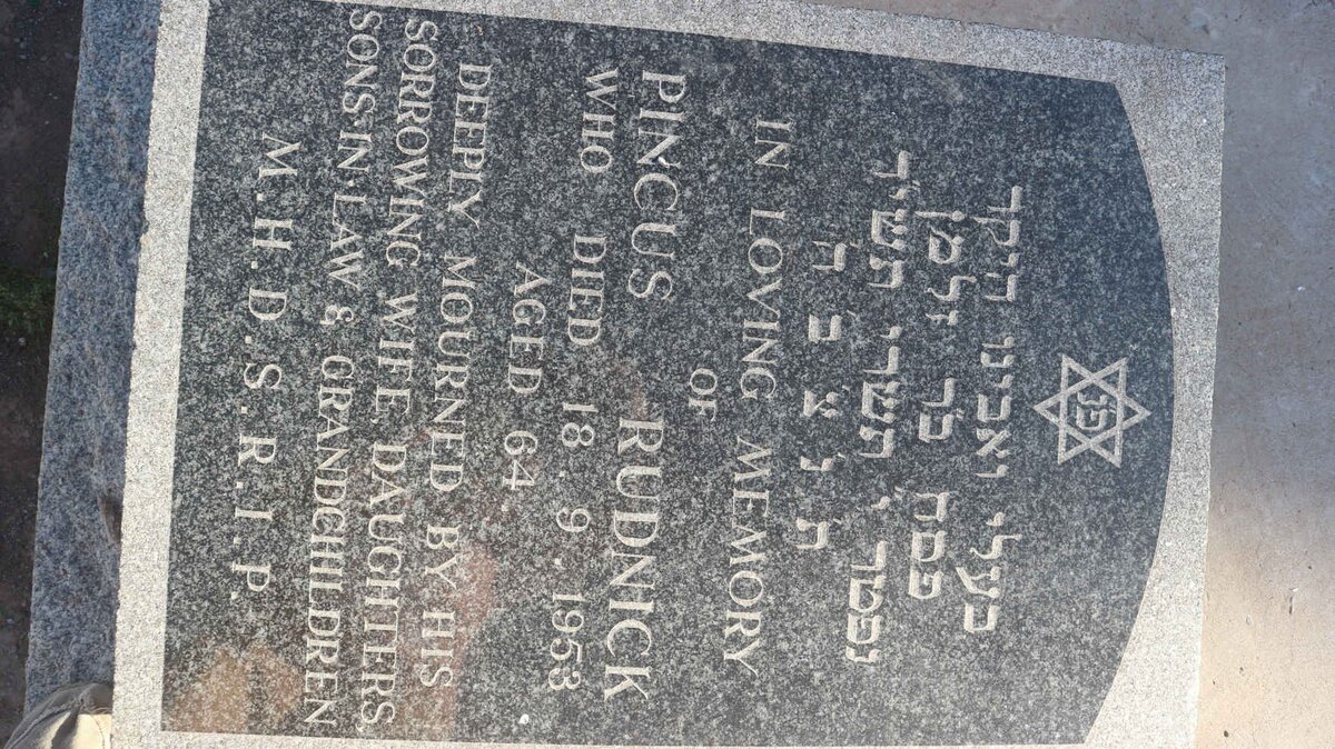 RUDNICK Pincus -1953