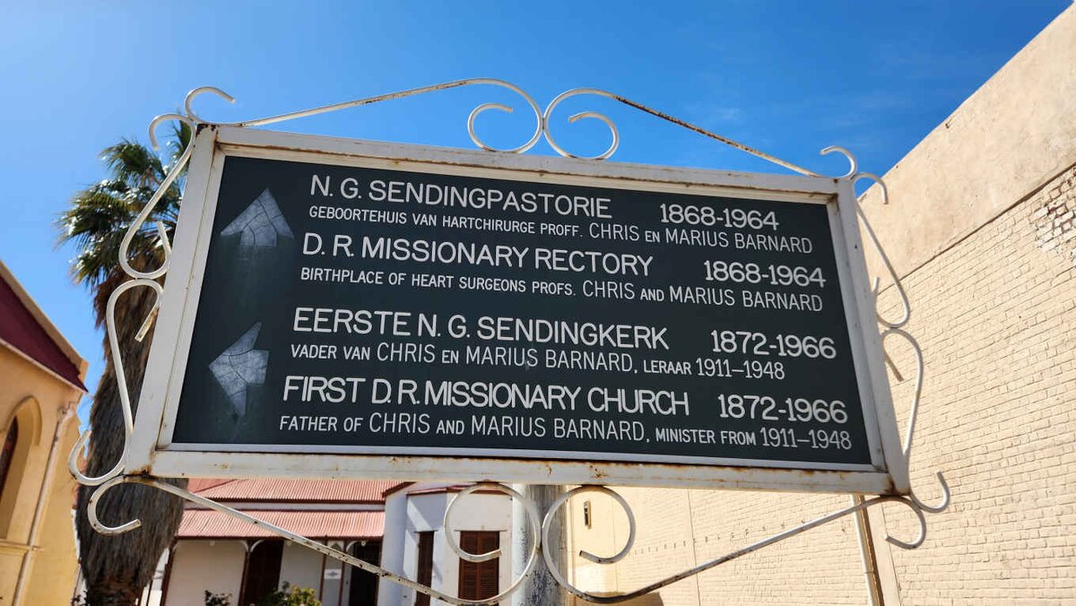 1. Oorsig / Overview :  Beaufort West DR Missionary, Donkin Street Museum