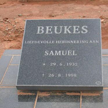 BEUKES Samuel 1932-1998