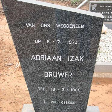 BRUWER Adriaan Izak 1969-1973