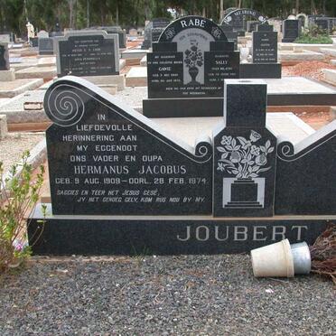 JOUBERT Hermanus Jacobus 1909-1974