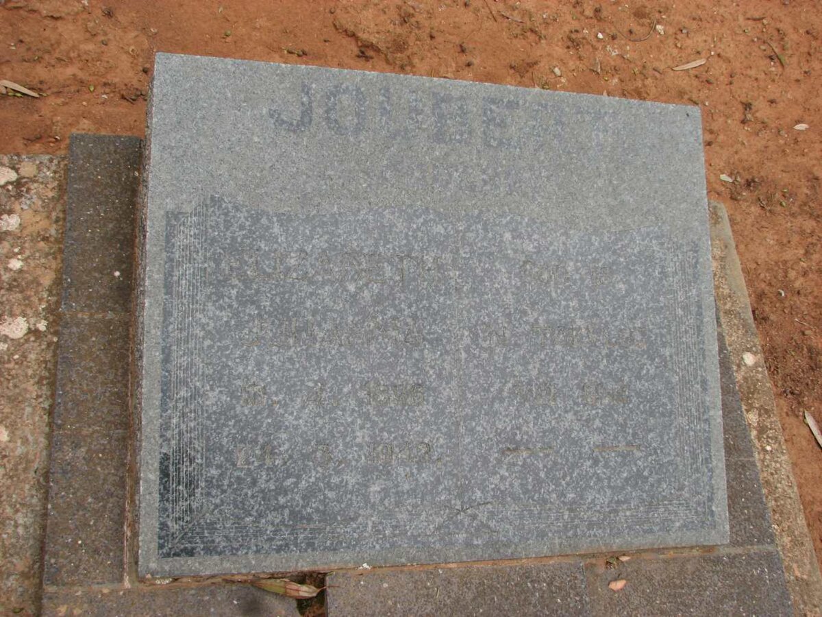JOUBERT Johannes 18?6-19?2  &amp; ?