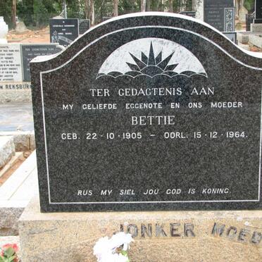 JONKER Bettie 1905-1964
