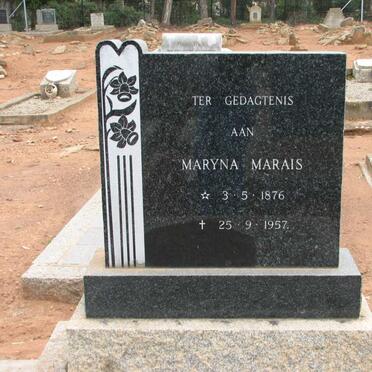 MARAIS Maryna 1876-1957