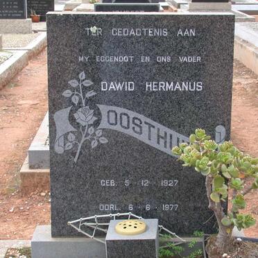 OOSTHUIZEN Dawid Hermanus 1927-1977