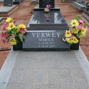 VERWEY Marius 1971-2005