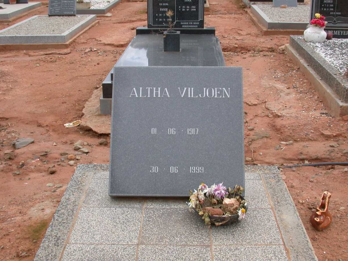 VILJOEN Altha 1917-1999