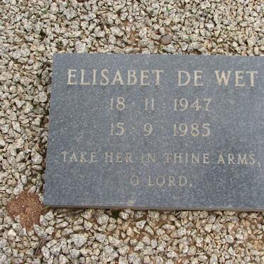 WET Elisabet, de 1947-1985