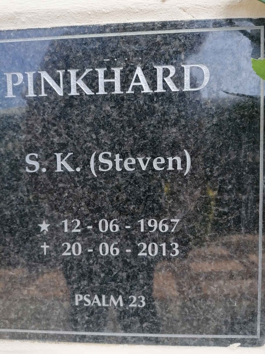 PINKHARD S.K. 1967-2013