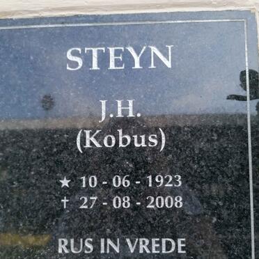 STEYN J.H 1923-2008