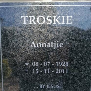 TROSKIE Annatjie 1928-2011