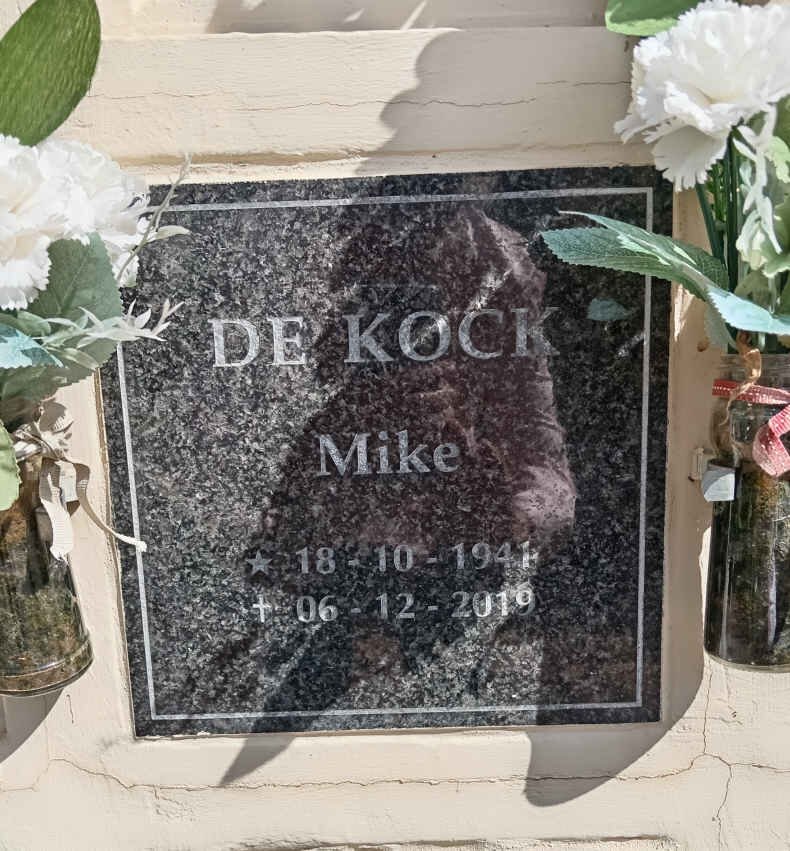 KOCK Mike, de 1941-2019