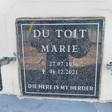 TOIT Marie, du 1936-2021