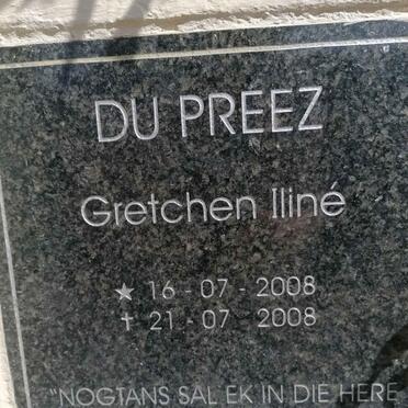 PREEZ Getchen Iline, du 2001-2008