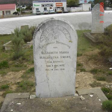 SWART Elizabeth Maria Magdalena nee MATTHEE 1877-1916