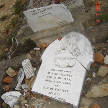 VILLIERS P.J., de 1839-1908  &amp; S.H. UYS 1849-