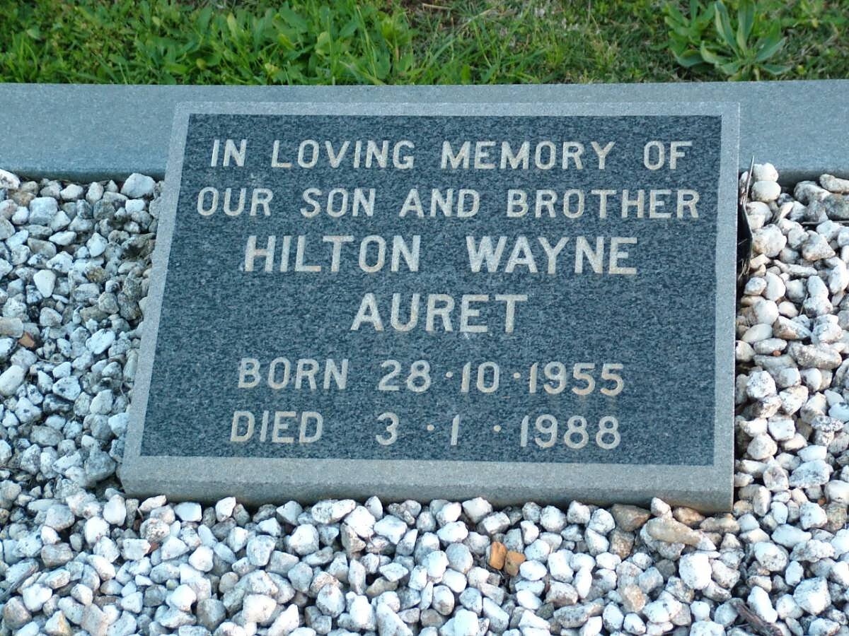 AURET Hilton Wayne 1955-1988