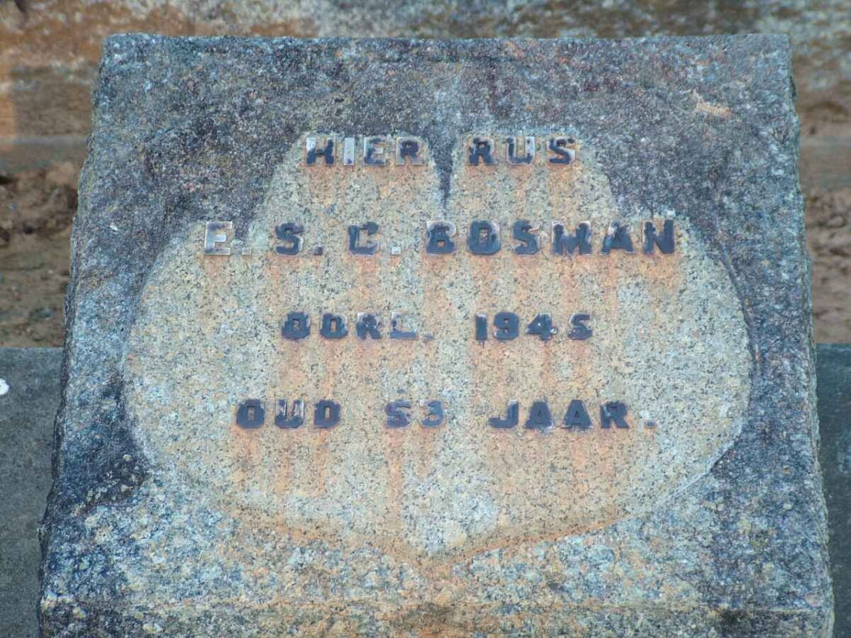 BOSMAN E.S.C. -1945