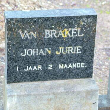 BRAKEL Johan Jurie, van