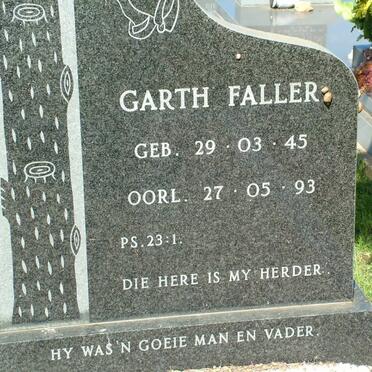 FALLER Garth 1945-1993