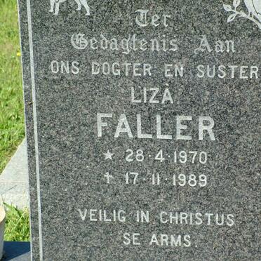 FALLER Liza 1970-1989