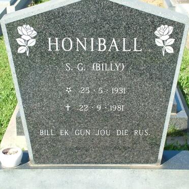 HONIBALL S.G. 1931-1981