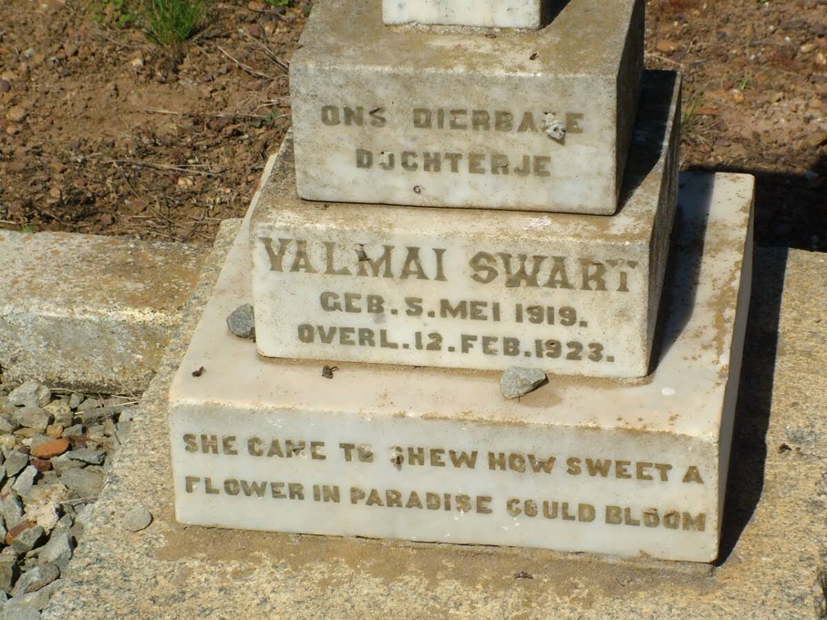 SWART Valmai 1919-1923