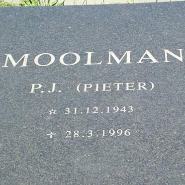 MOOLMAN P.J. 1943-1996