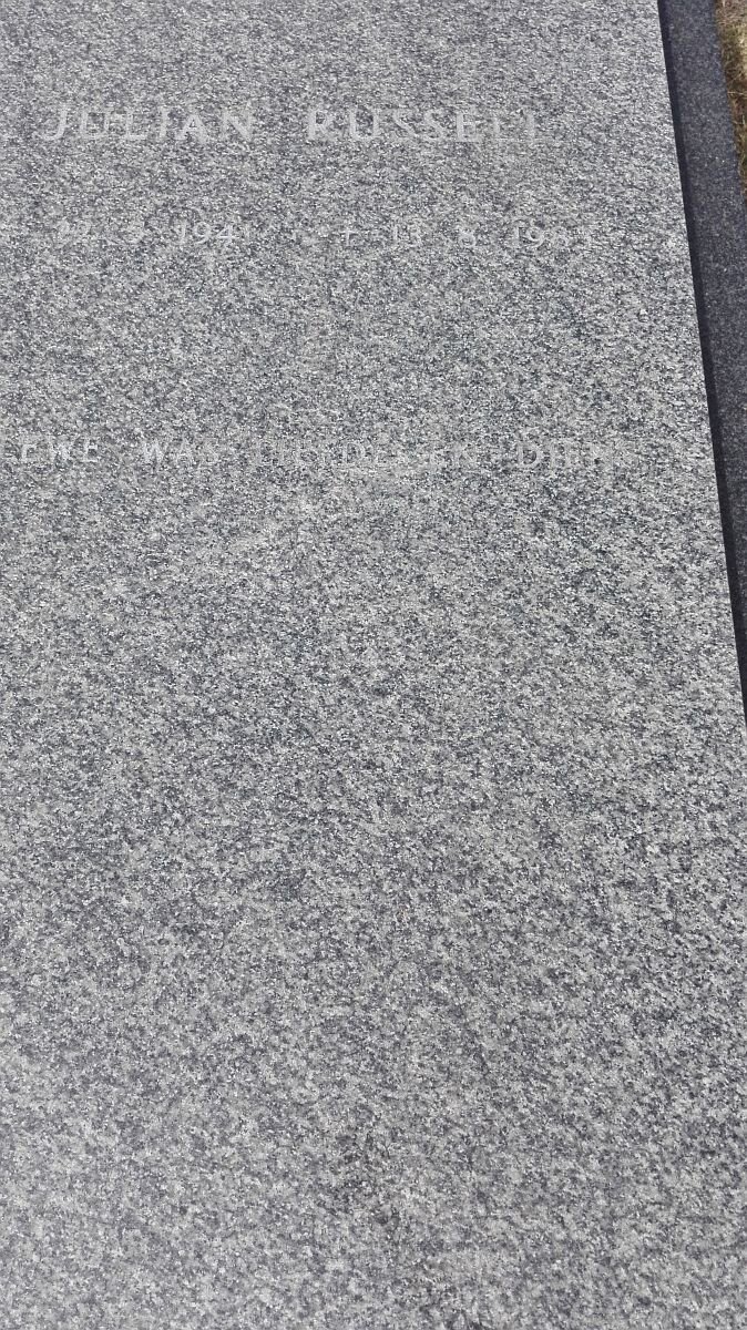 RUSSELL Julian 1941-1983
