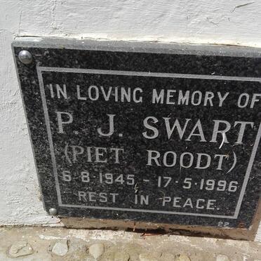SWART P.J. 1945-1996