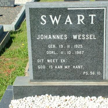 SWART Johannes Wessel 1925-1987