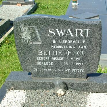 SWART E.C. nee VISAGIE 1913-1997
