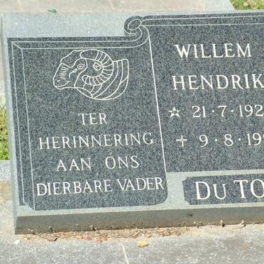 TOIT Willem Hendrik, du 1929-1991