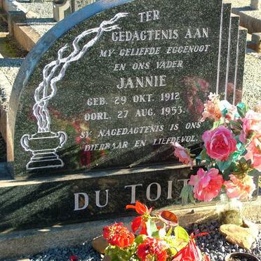 TOIT Jannie, du 1912-1953