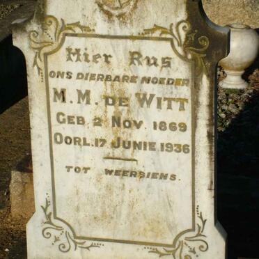 WITT M.M., de 1869-1936