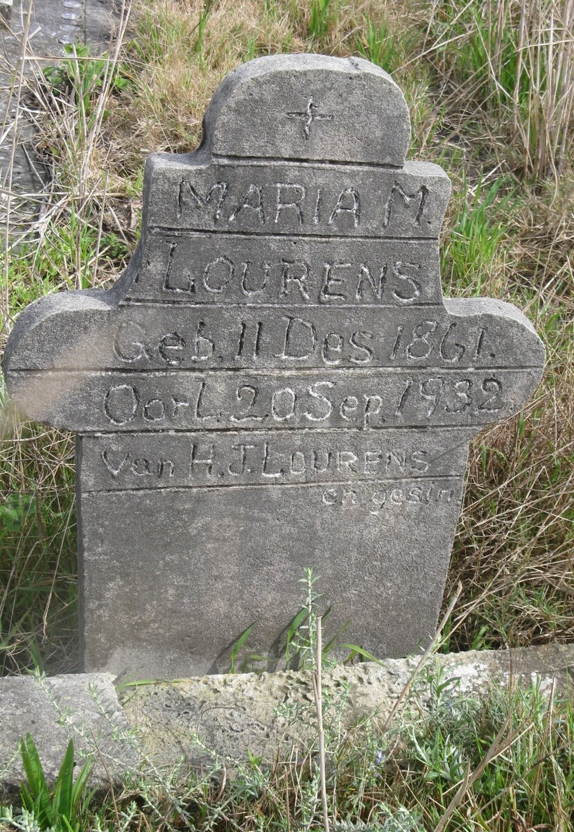 LOURENS Maria M. 1861-1932