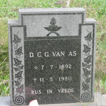 AS D.C.G., van 1892-1980