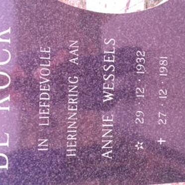 KOCK Annie Wessels, de 1932-1981