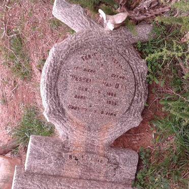 DYK Wessel J., van 1880-1936 