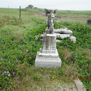 PAPENDORP Suzette, van 1945-1947