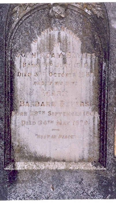 BEYERS John Adam &amp; Marie Barbara